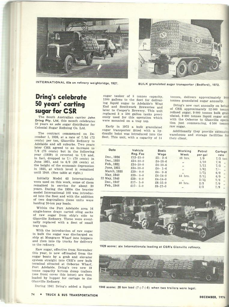 John Dring 50th Anniversary Article Truck & Bus Magazine 1976 - 2.png